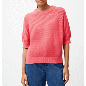 French Connection Lily Crew Neck Short Sleeve Jumper